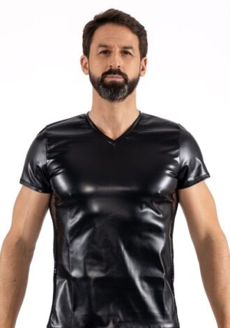 schwarzes Herren Shirt