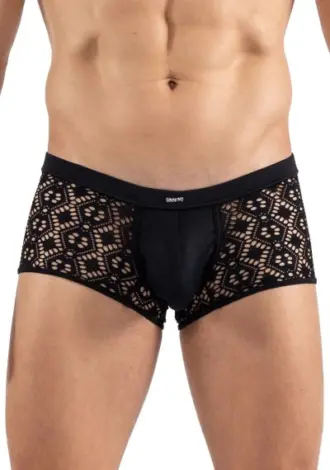 bestickte schwarze Boyer