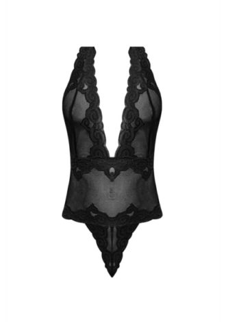 Deep Look Halter Teddy – L/XL – Black