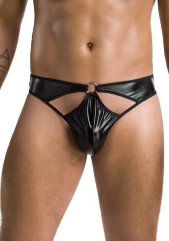 Schwarze Männerstring