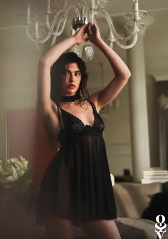 3-teiliges Babydoll