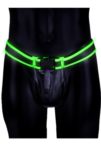 Jockstrap with Buckle – Glow in the Dark – S/M