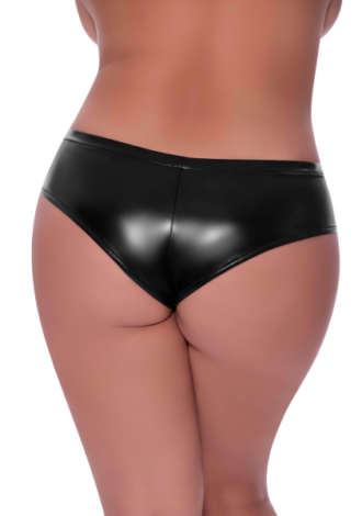 Low Rise Boy Short – 2X – Black