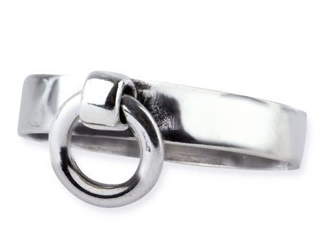 Ring Story of O. - 4mm - Silber