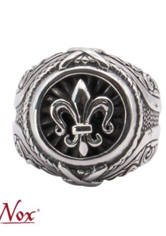 Ring „Siegel-Lilie“ 925 Silber
