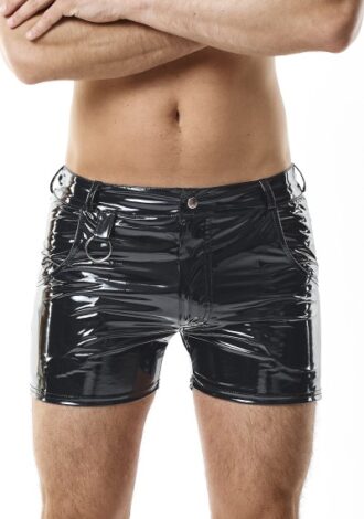 Kurze PVC Shorts