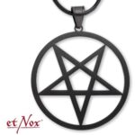 Anhänger 'Schwarzer Pentagram'-