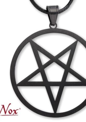 Anhänger ‚Schwarzer Pentagram‘-