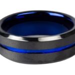 Ring 'Blaue Linie' Tungsten