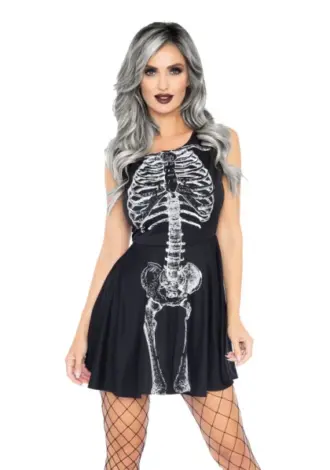 Skelett-Kleid