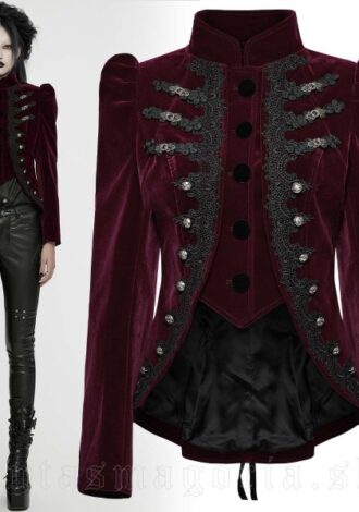 Kurzjacke im viktorianischen Gothic-Stil