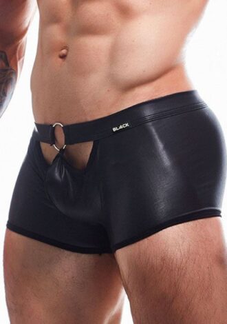 Boxer mit Ring