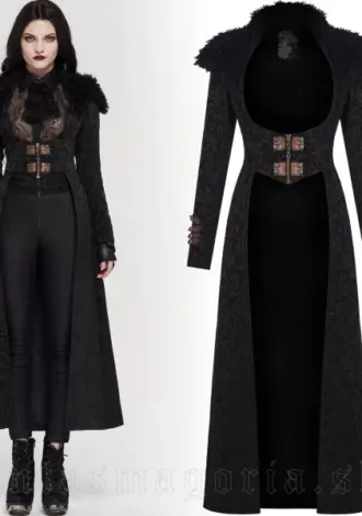 Lange Jacke in viktorianischem Stil