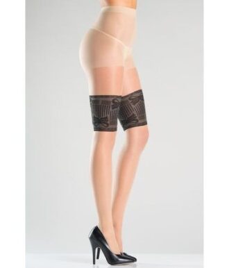 Stumpfhose mit Vintage-Charme