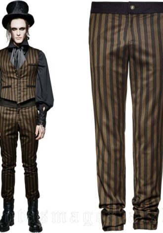 Gestreifte Hose im viktorianischen Stil