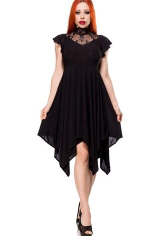 Kleid mit Spitzeneinsatz