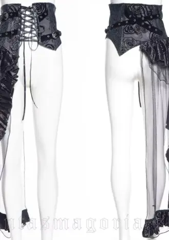 Satin Korsett mit schicken Details