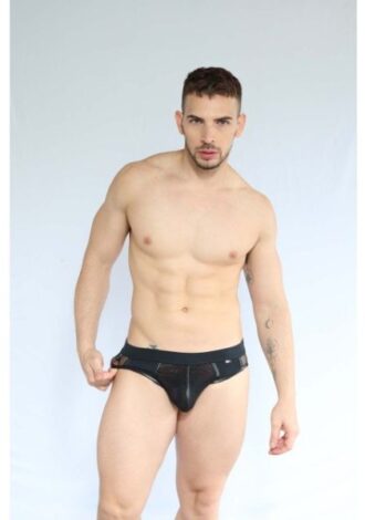 Slip mit Mesh-Details