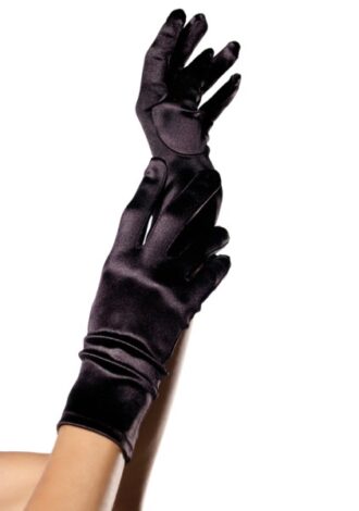 Handschuhe ‚Satin‘ kurz