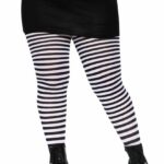 Strumpfhose gestreift 70DEN QueenSize