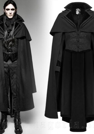 Herrenjacke mit Umhang