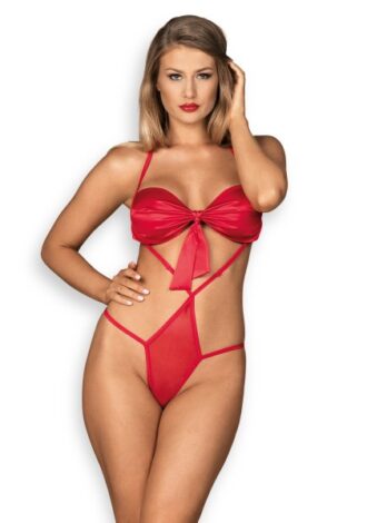 Stringbody mit Cut-Outs und Schleife