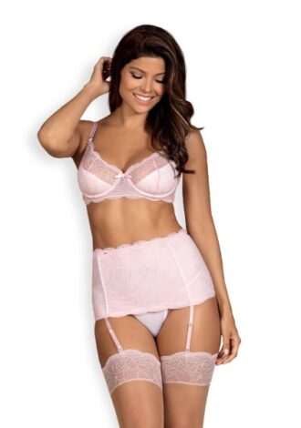 Dessous-Set mit verspielter Spitze