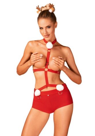 Weihnachtliches Kostüm für Sie ‚Rentier‘