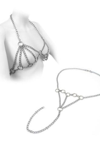 Stahl Ketten-Dessous-Set