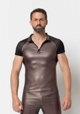 Wetlook-Shirt – Bronze