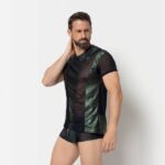 Wetlook-Shirt - Khaki