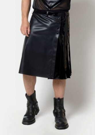 Kunstleder Kilt