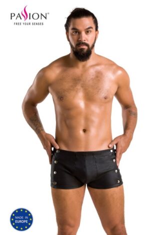 Shorts mit Metallelementen schwarz