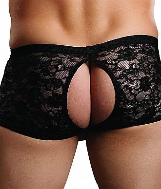 Kurze Shorts offen schwarz