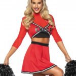 Cheerleader-Babe Kostüm