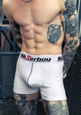 Weiße Sk8terboy Boxershorts
