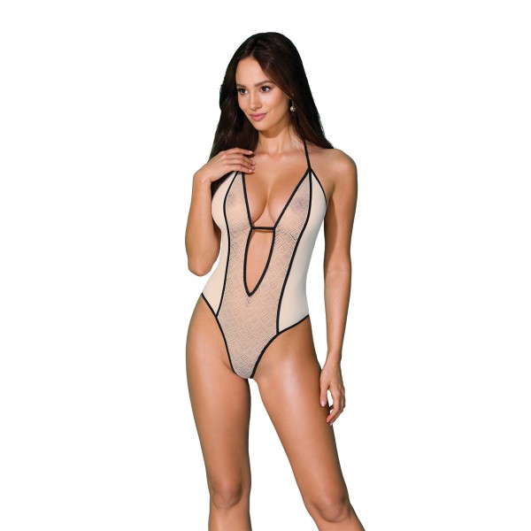 Body aus Spitze und elastischem Material
