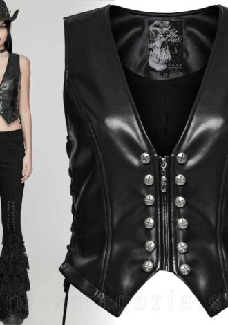Western-Gothic- und Punk-Weste