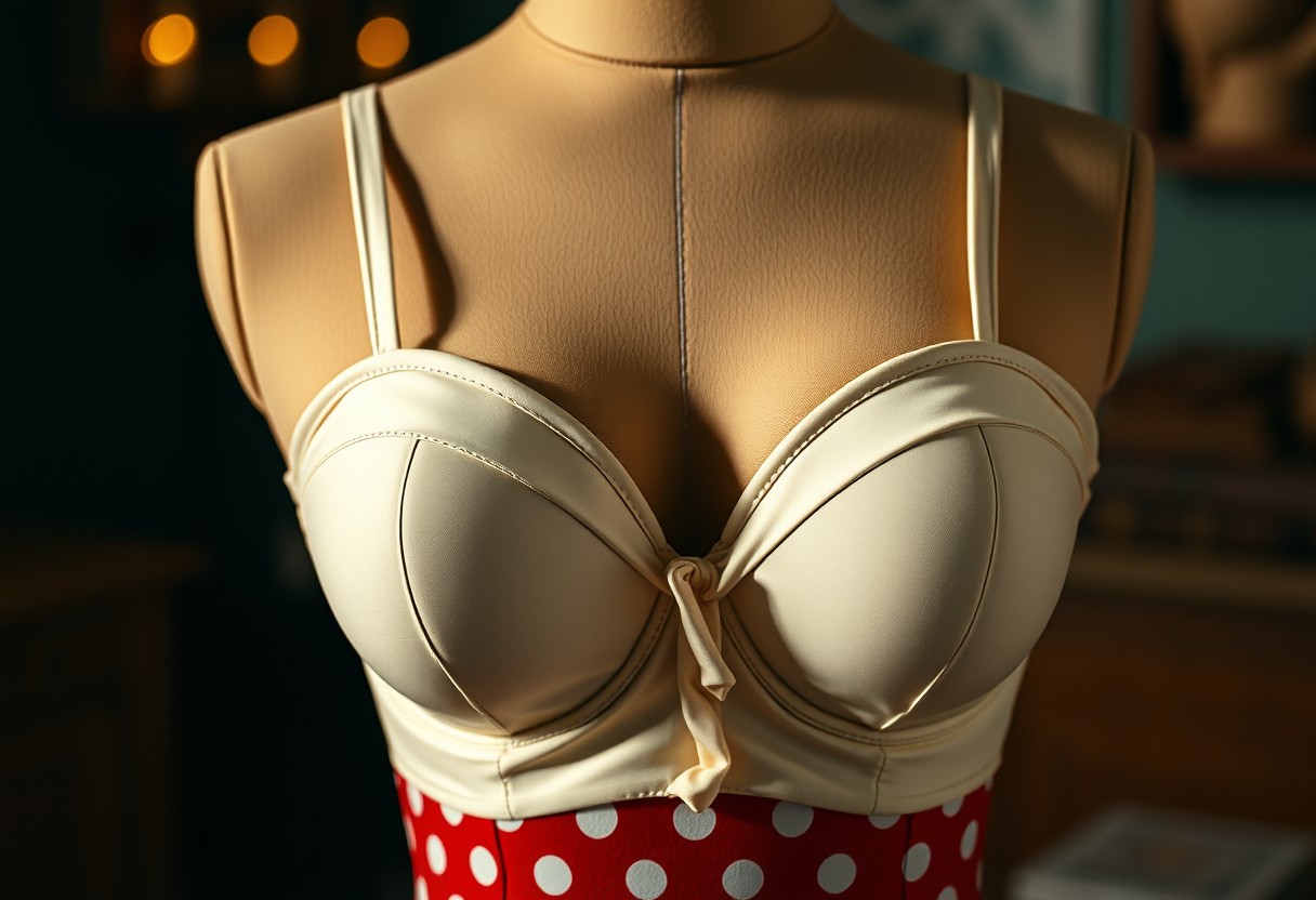 Welcher BH passt unter ein Rockabilly-Kleid mit weitem Ausschnitt?