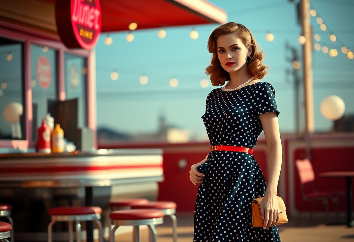 Rockabilly-Kleid für eine 50er-Jahre-Party – Outfit-Ideen ohne Kostüm-Look